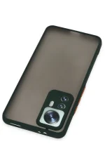 Newface Xiaomi Mi 12T Pro Kılıf Montreal Silikon Kapak - Yeşil - Görsel 3