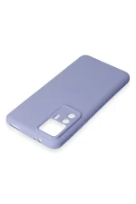 Newface Xiaomi Mi 12T Pro Kılıf Nano içi Kadife Silikon - Lila - Görsel 4