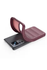 Newface Xiaomi Mi 12T Pro Kılıf Optimum Silikon - Bordo - Görsel 4