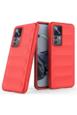 Newface Xiaomi Mi 12T Pro Kılıf Optimum Silikon - Kırmızı - Görsel 2