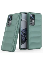 Newface Xiaomi Mi 12T Pro Kılıf Optimum Silikon - Koyu Yeşil - Görsel 2