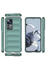 Newface Xiaomi Mi 12T Pro Kılıf Optimum Silikon - Koyu Yeşil - Görsel 3