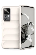 Newface Xiaomi Mi 12T Pro Kılıf Optimum Silikon - Krem