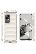 Newface Xiaomi Mi 12T Pro Kılıf Optimum Silikon - Krem - Görsel 3