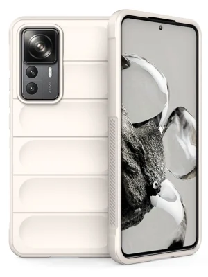 Newface Xiaomi Mi 12T Pro Kılıf Optimum Silikon - Krem