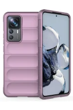 Newface Xiaomi Mi 12T Pro Kılıf Optimum Silikon - Mor