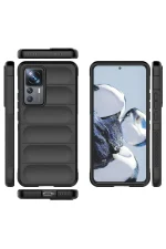 Newface Xiaomi Mi 12T Pro Kılıf Optimum Silikon - Siyah - Görsel 3