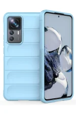 Newface Xiaomi Mi 12T Pro Kılıf Optimum Silikon - Sky Blue