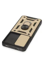 Newface Xiaomi Mi 12T Pro Kılıf Pars Lens Yüzüklü Silikon - Gold - Görsel 4