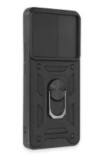 Newface Xiaomi Mi 12T Pro Kılıf Pars Lens Yüzüklü Silikon - Siyah - Görsel 2