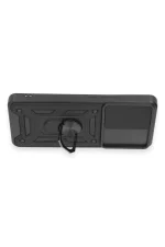 Newface Xiaomi Mi 12T Pro Kılıf Pars Lens Yüzüklü Silikon - Siyah - Görsel 3