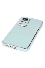 Newface Xiaomi Mi 12T Pro Kılıf Volet Silikon - Açık Yeşil - Görsel 5