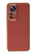 Newface Xiaomi Mi 12T Pro Kılıf Volet Silikon - Kırmızı - Görsel 2