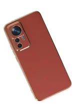 Newface Xiaomi Mi 12T Pro Kılıf Volet Silikon - Kırmızı - Görsel 3