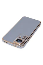 Newface Xiaomi Mi 12T Pro Kılıf Volet Silikon - Mavi - Görsel 4