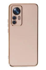 Newface Xiaomi Mi 12T Pro Kılıf Volet Silikon - Pembe - Görsel 2