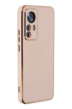 Newface Xiaomi Mi 12T Pro Kılıf Volet Silikon - Pembe