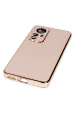 Newface Xiaomi Mi 12T Pro Kılıf Volet Silikon - Pembe - Görsel 5