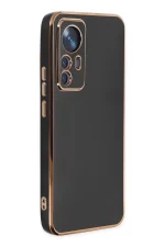 Newface Xiaomi Mi 12T Pro Kılıf Volet Silikon - Siyah