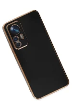 Newface Xiaomi Mi 12T Pro Kılıf Volet Silikon - Siyah - Görsel 3