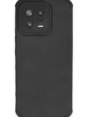 Newface Xiaomi Mi 13 Kılıf Loop Deri Silikon - Siyah