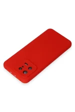 Newface Xiaomi Mi 13 Kılıf Nano içi Kadife Silikon - Kırmızı - Görsel 3