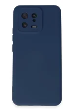 Newface Xiaomi Mi 13 Kılıf Nano içi Kadife Silikon - Lacivert