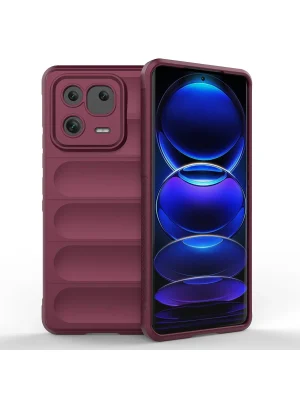 Newface Xiaomi Mi 13 Kılıf Optimum Silikon - Bordo