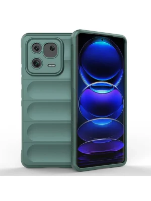 Newface Xiaomi Mi 13 Kılıf Optimum Silikon - Koyu Yeşil