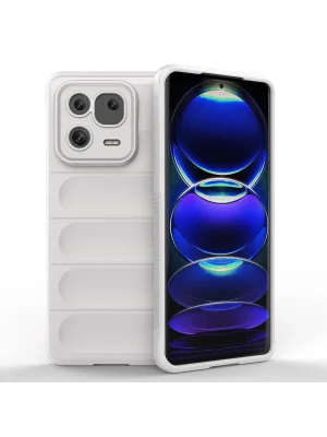 Newface Xiaomi Mi 13 Kılıf Optimum Silikon - Krem