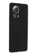 Newface Xiaomi Mi 13 Lite Kılıf Nano içi Kadife Silikon - Siyah - Görsel 2