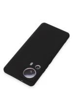 Newface Xiaomi Mi 13 Lite Kılıf Nano içi Kadife Silikon - Siyah - Görsel 3