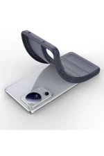 Newface Xiaomi Mi 13 Lite Kılıf Optimum Silikon - Lacivert - Görsel 4