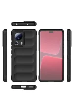 Newface Xiaomi Mi 13 Lite Kılıf Optimum Silikon - Siyah - Görsel 2