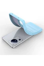 Newface Xiaomi Mi 13 Lite Kılıf Optimum Silikon - Sky Blue - Görsel 4