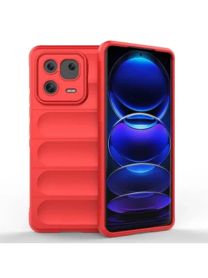 Newface Xiaomi Mi 13 Pro Kılıf Optimum Silikon - Kırmızı