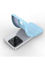 Newface Xiaomi Mi 13 Pro Kılıf Optimum Silikon - Sky Blue - Görsel 4