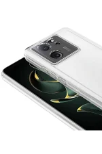 Newface Xiaomi Mi 13T Pro Kılıf Lüx Şeffaf Silikon - Görsel 2