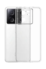 Newface Xiaomi Mi 13T Pro Kılıf Lüx Şeffaf Silikon