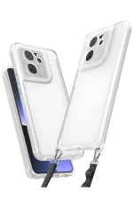 Newface Xiaomi Mi 13T Pro Kılıf Penta Silikon Kılıf - Şeffaf