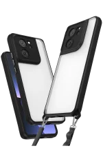 Newface Xiaomi Mi 13T Pro Kılıf Penta Silikon Kılıf - Siyah