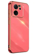 Newface Xiaomi Mi 13T Pro Kılıf Volet Silikon - Kırmızı