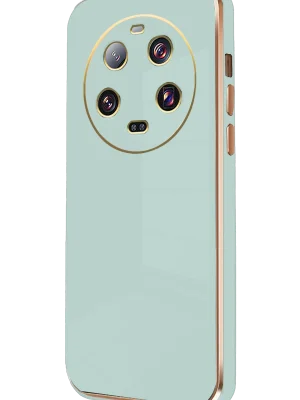 Newface Xiaomi Mi 14 Ultra Kılıf Volet Silikon - Açık Yeşil