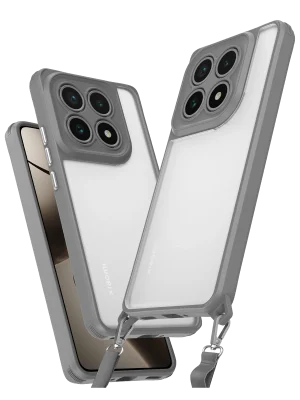 Newface Xiaomi Mi 14T Kılıf Penta Silikon Kılıf - Titan Gri