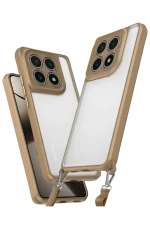 Newface Xiaomi Mi 14T Pro Kılıf Penta Silikon Kılıf - Çöl Titanyum