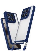 Newface Xiaomi Mi 14T Pro Kılıf Penta Silikon Kılıf - Lacivert