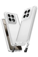 Newface Xiaomi Mi 14T Pro Kılıf Penta Silikon Kılıf - Şeffaf