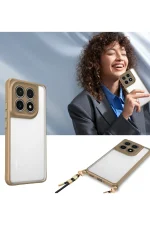 Newface Xiaomi Mi 14T Pro Kılıf Penta Silikon Kılıf - Şeffaf - Görsel 3