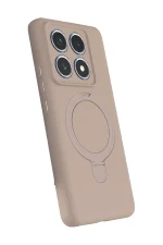 Newface Xiaomi Mi 14T Pro Regal Magsafe Standlı Kapak - Çöl Titanyum - Görsel 2