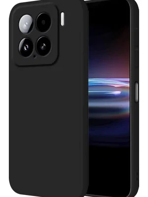 Newface Xiaomi Mi 15 Kılıf Nano içi Kadife Silikon - Siyah